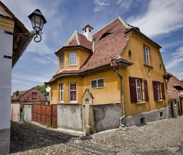 Středověký dům — Stock fotografie