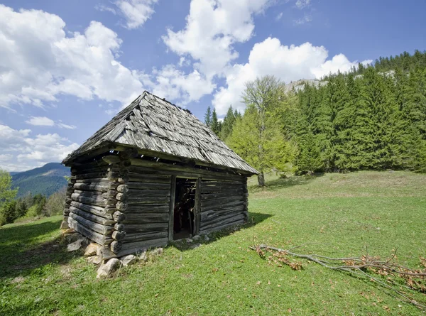 Holzhaus — Stockfoto