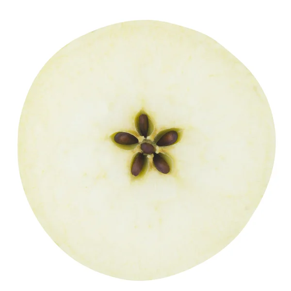 Jabłko kromka — Zdjęcie stockowe