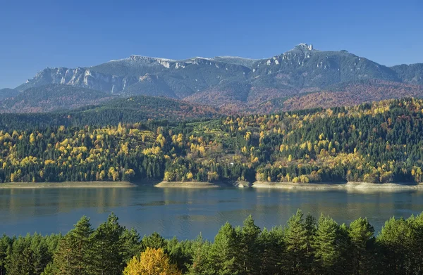 Autumn landscape on mountain — Stock Photo, Image