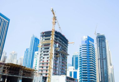 Dubai şehrindeki modern binalar, BAE