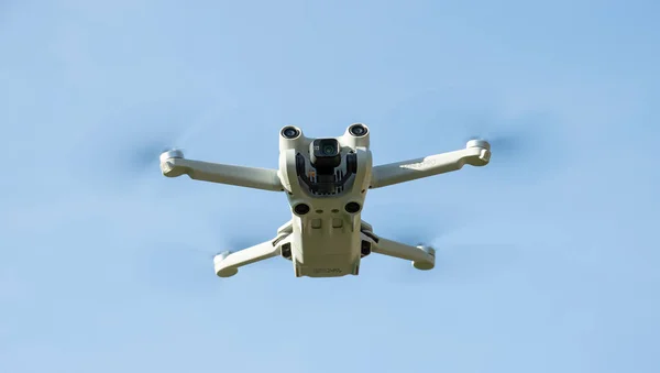 Iasi Rumania May 2022 Dji Mini Pro Drone Volando Con —  Fotos de Stock