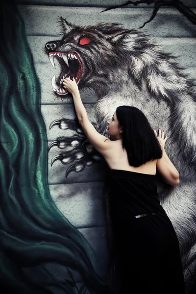 人狼 — ストック写真