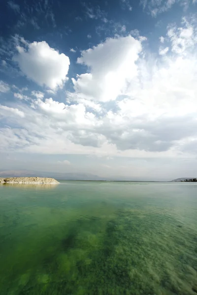 Döda havet landskap — Stockfoto