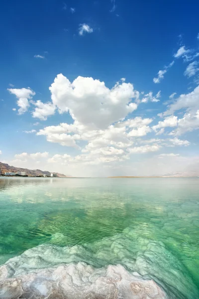 Dead Sea landscape on a summer — Stock Photo, Image