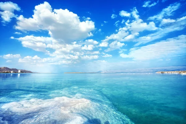 Краєвид Мертвого моря на день — стокове фото
