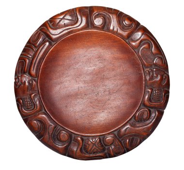 Antik plaka izole