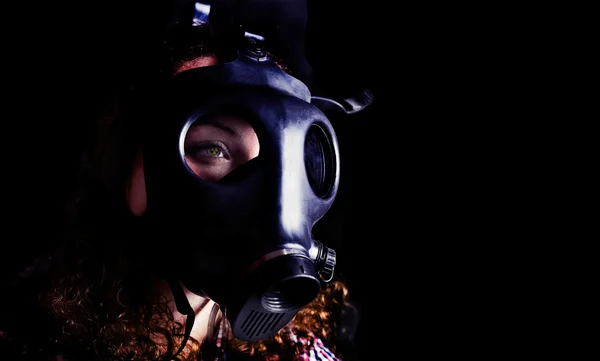 Radyasyon maskesi — Stok fotoğraf