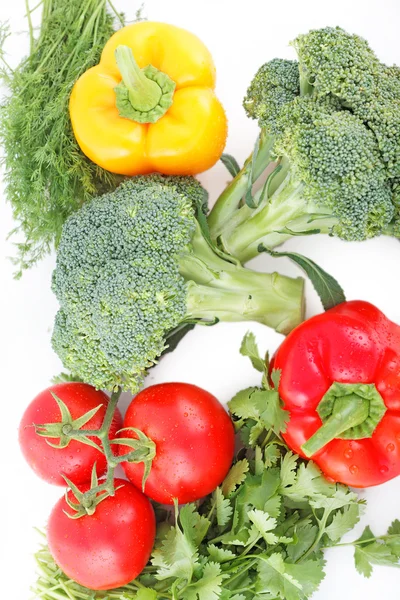 Conjunto de verduras para una dieta saludable — Foto de Stock