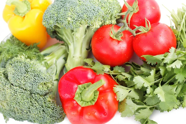 Conjunto de verduras frescas — Foto de Stock