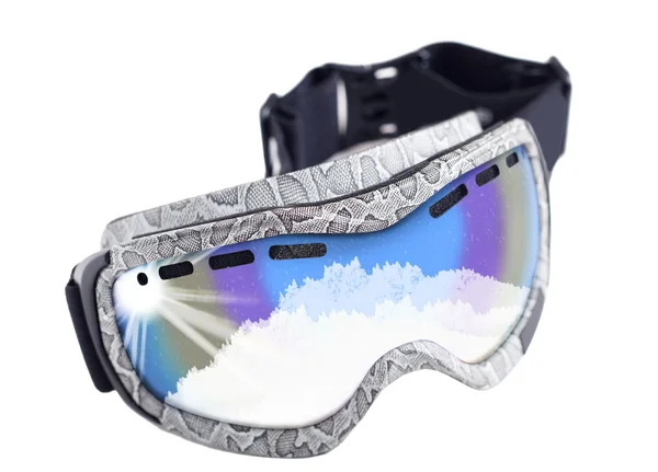 Goggles for snowboarding — Stock Photo, Image