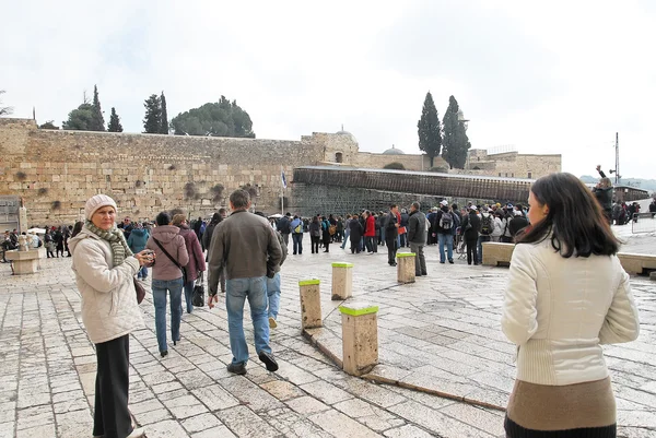 Muro das Lamentações Jerusalém — Fotografia de Stock