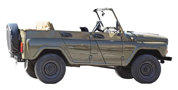 Militar vintage cabriolet carro — Fotografia de Stock