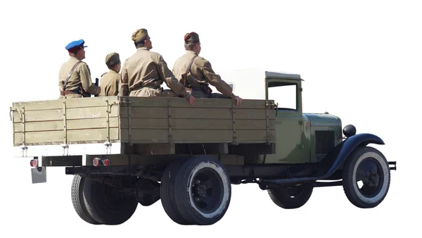 Vintage military car — Stock Photo, Image