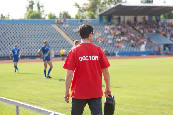 Sports doctor — Stock Photo, Image