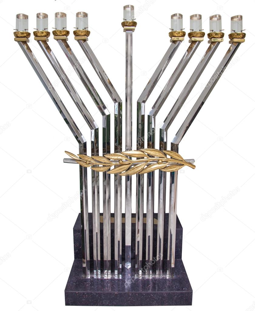 Jewish Menorah - a symbol of the Jewish Stock Photo by ©JamaL1977a 28751543