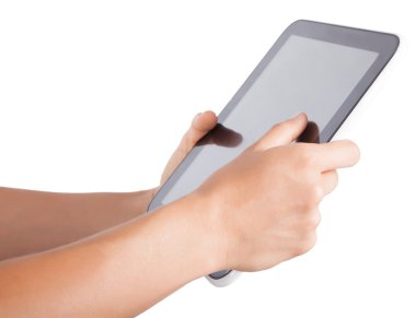 eller izole bir tablet