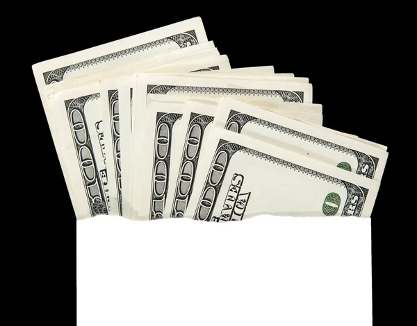 Pengar i ett kuvert, abstrakt — Stockfoto
