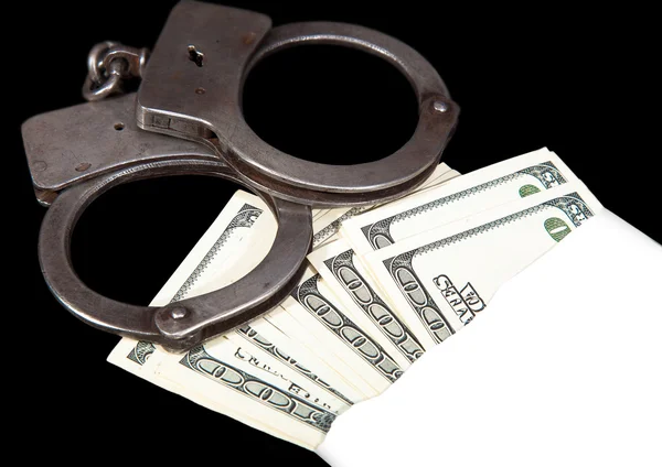 Bribe money, crime, abstract — Stock Photo, Image