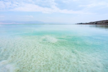 Saf Dead Sea sayısı manzara