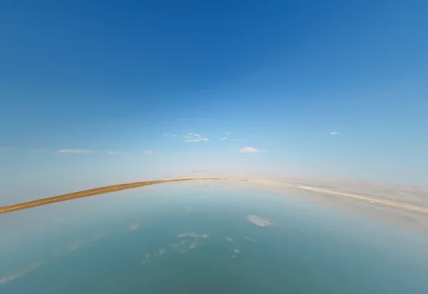Landschap van de dode zee in Israël — Stockfoto