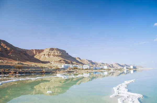 Tereny rekreacyjne nad Morzem Martwym — Zdjęcie stockowe