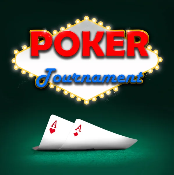 Pokertoernooi — Stockfoto