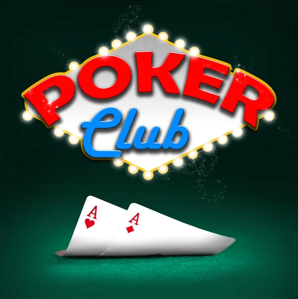 Poker club — Stock Photo, Image