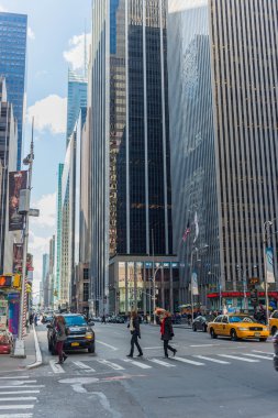 gün New york şehrinin sokakları boşaltın