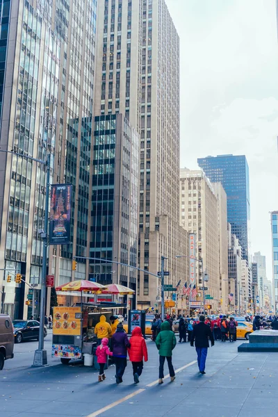 New york city straten heldere dag — Stockfoto
