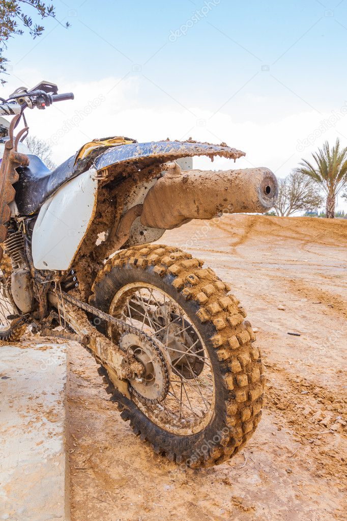 very dirt motorbike