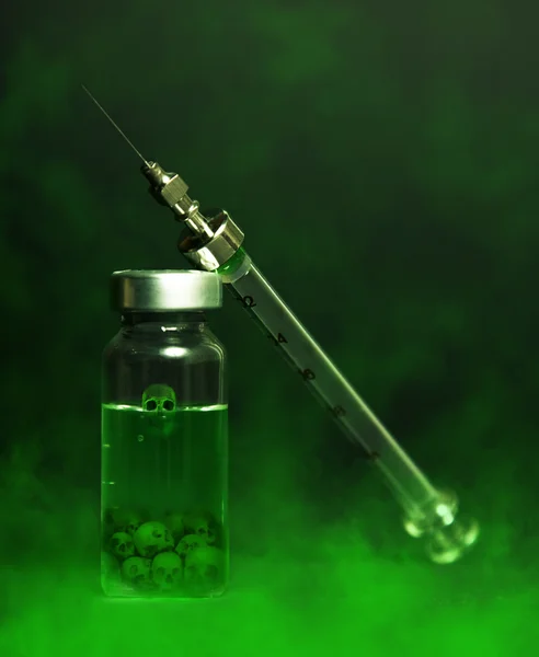 Dodelijk giftige injectie — Stockfoto