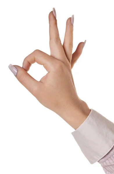 好的SIGN — 图库照片