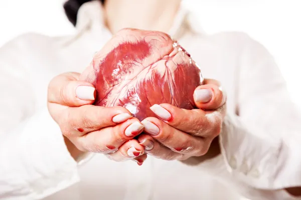 Bloody heart — Stock Photo, Image