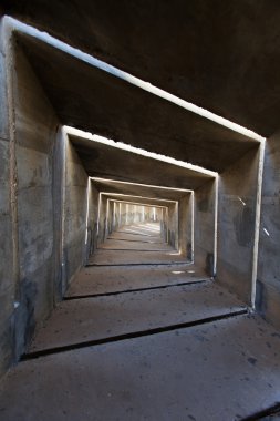 giden soyut ışık efektleri 