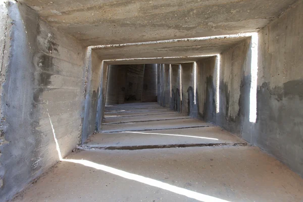 Vista abstrata dentro do túnel — Fotografia de Stock