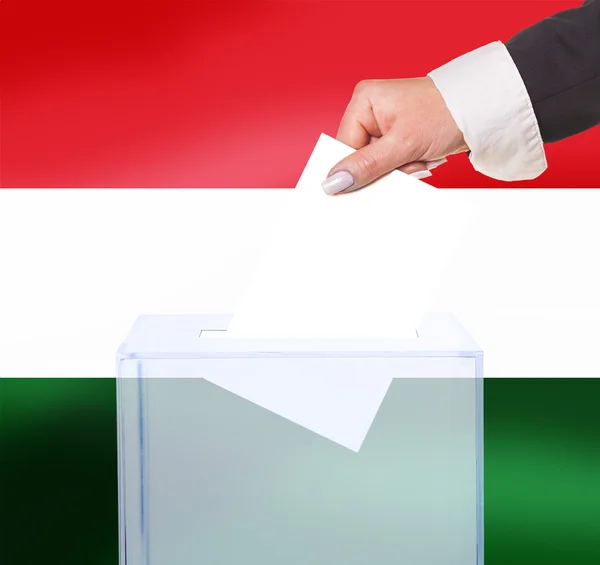 Wyborcze głosowanie głosowanie — Zdjęcie stockowe