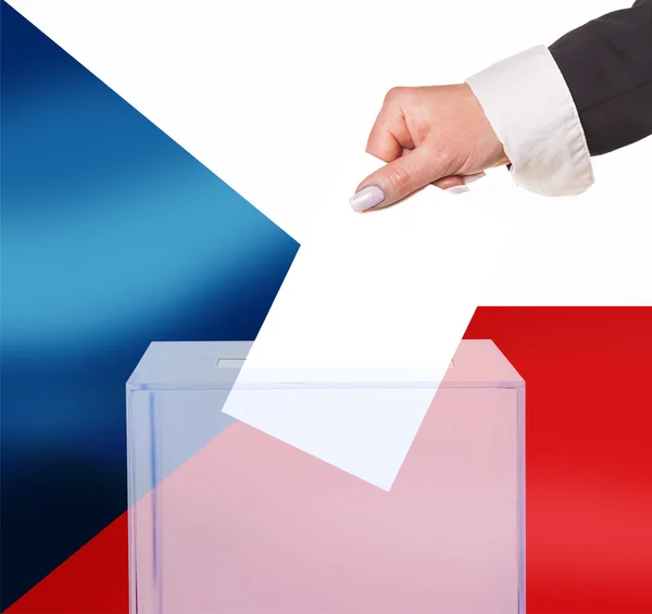 Electoral vote by ballot — Stock Photo, Image