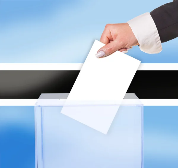 Votul electoral prin vot — Fotografie, imagine de stoc