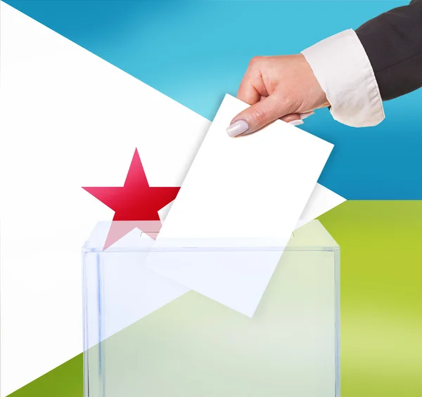 Voto elettorale a scrutinio segreto — Foto Stock