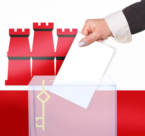 Voto elettorale a scrutinio segreto — Foto Stock