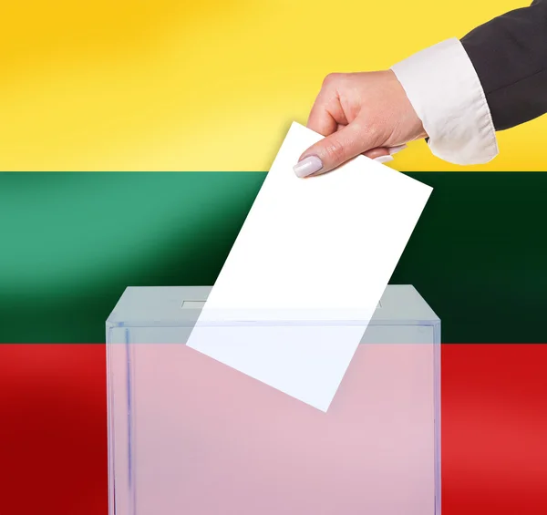 Voto elettorale a scrutinio segreto — Foto Stock