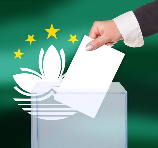 Voto elettorale a scrutinio segreto — Foto Stock