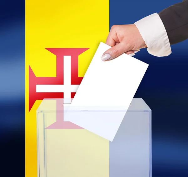 Voto elettorale a scrutinio segreto — Foto Stock