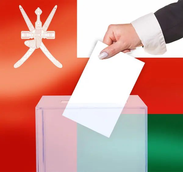 Voto elettorale a scrutinio segreto — Foto Stock