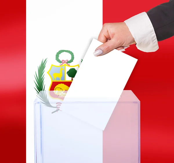 Voto electoral por votación — Foto de Stock