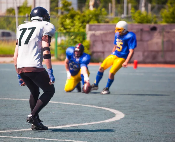 Giocatore di football americano — Foto Stock