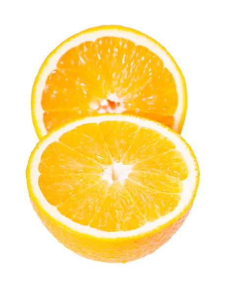 Jugosas naranjas maduras cortadas —  Fotos de Stock