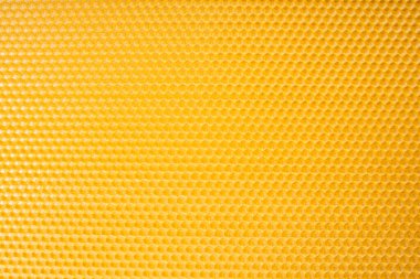 Sarı bal peteğinin yakın plan arkaplanı