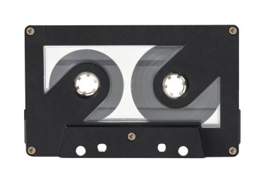 Beyaz izole edilmiş arkaplanı kapatan ses kaydı